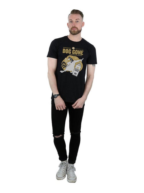 T-shirt dog gone - looney tunes (charlie le coq) - Kiabi