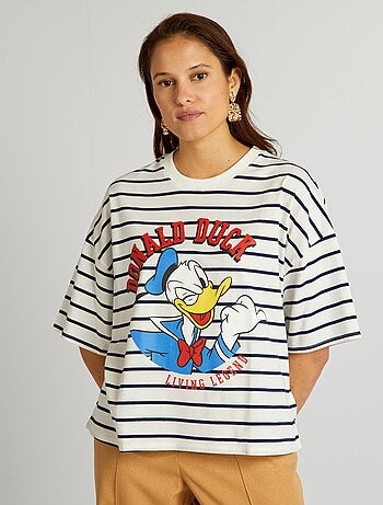 T-shirt 'Donald Duck' de 'Disney' en coton - Kiabi