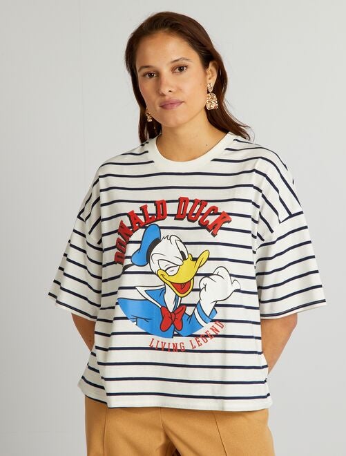 T-shirt 'Donald Duck' de 'Disney' en coton - Kiabi