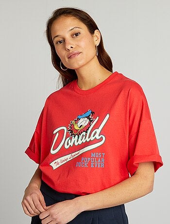 T-shirt 'Donald Duck' de 'Disney' en coton