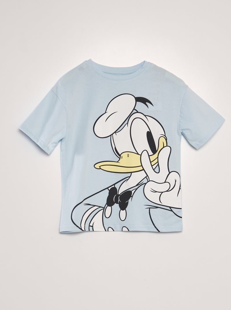 T-shirt 'Donald Duck' manches courtes Bleu - Kiabi