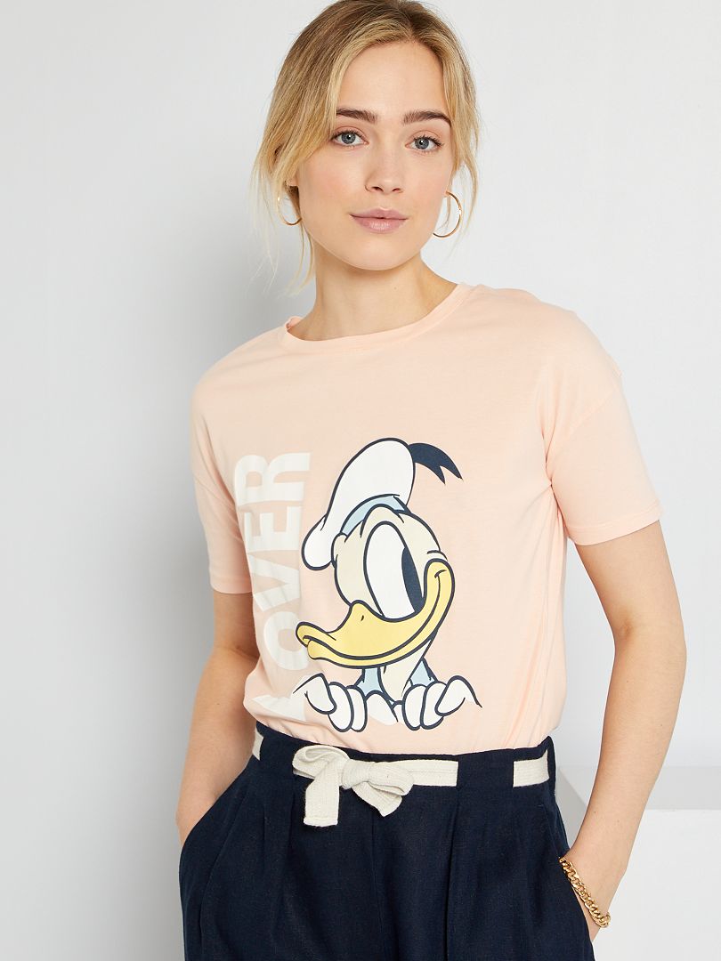 T-shirt 'Donald' rose - Kiabi