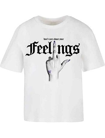 T-shirt don't care about your feelings - miss tee