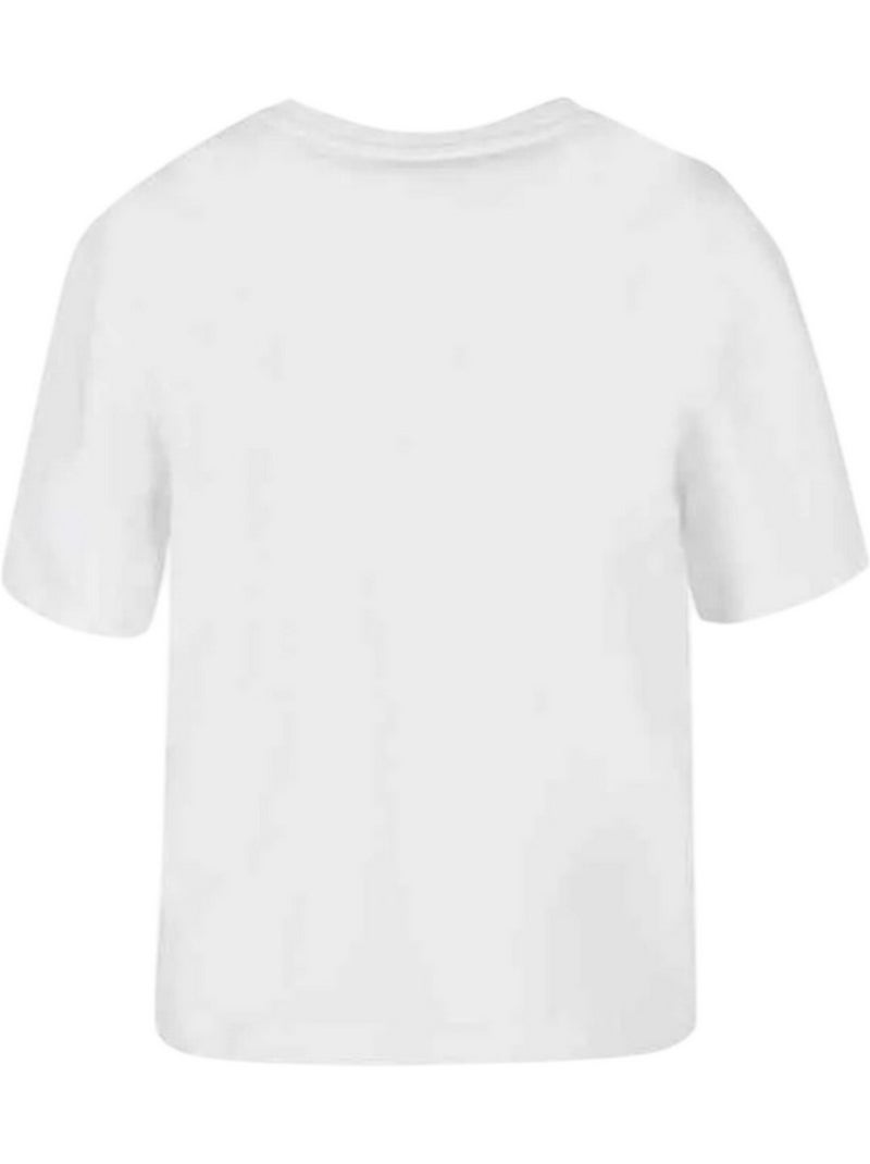 T-shirt don't care about your feelings - miss tee Blanc - Kiabi
