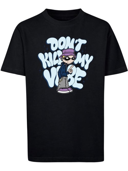 T-shirt don't kill my vibe - mister tee - Kiabi T-shirt don't kill my vibe - mister tee - Kiabi