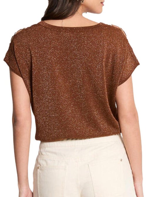 T-Shirt Doré Femme Morgan MRING - Kiabi