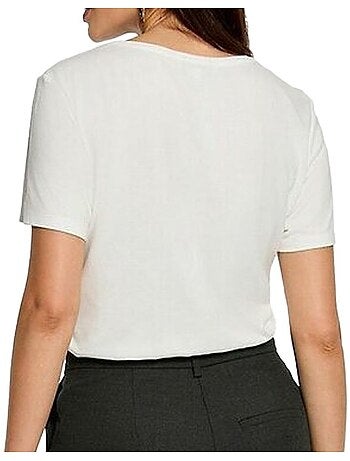 T-shirt Doré Femme Morgan Sérigraphie