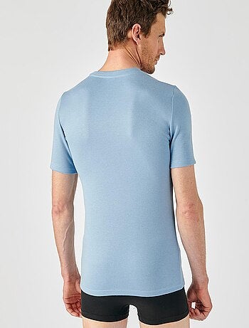 T-shirt double face col rond Thermolactyl - Damart