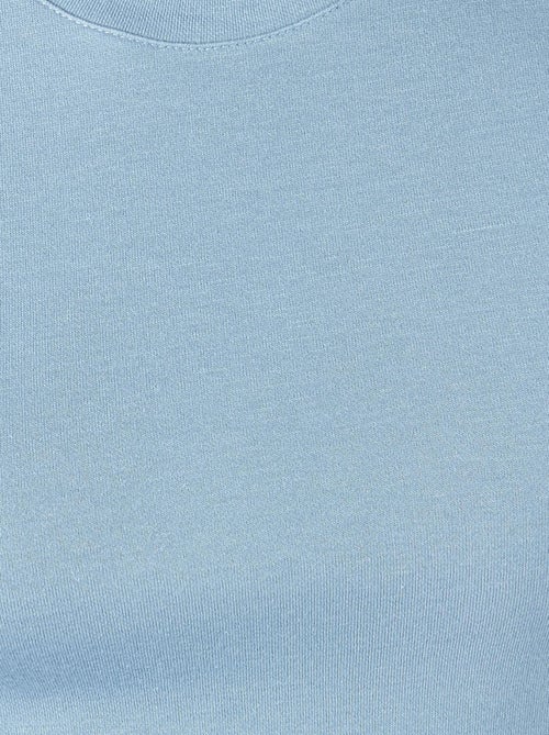 T-shirt double face col rond Thermolactyl - Damart - Kiabi