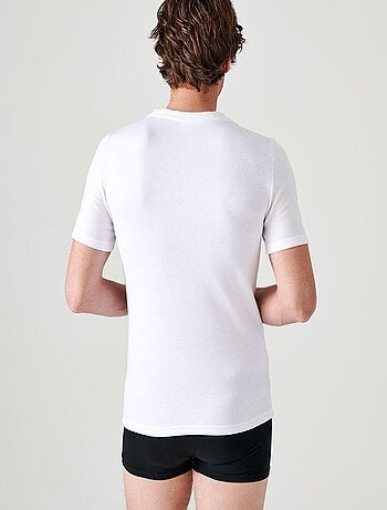 T-shirt double face col rond Thermolactyl thermique - Damart