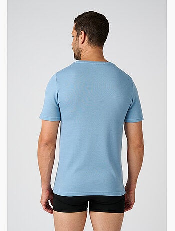 T-shirt double face col rond thermolactyl thermique - damart