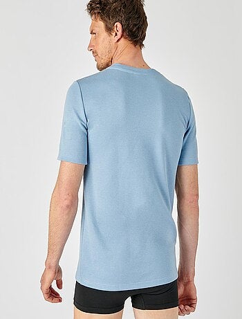 T-shirt double face col V Thermolactyl - Damart