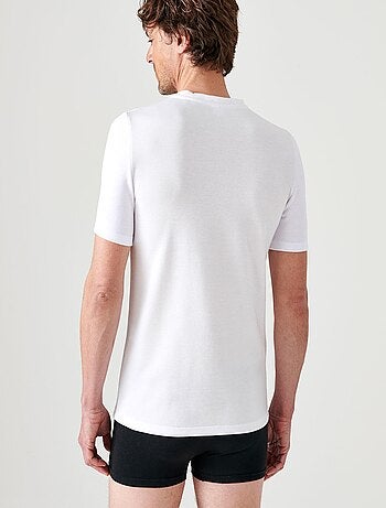 T-shirt double face col V Thermolactyl thermique - Damart