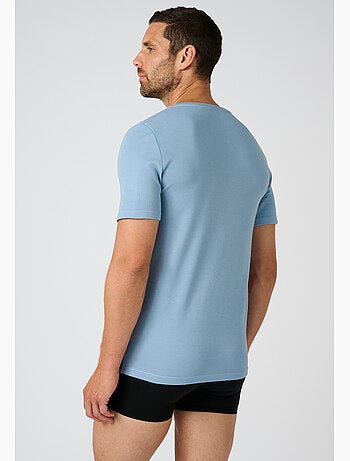 T-shirt double face col v thermolactyl thermique - damart
