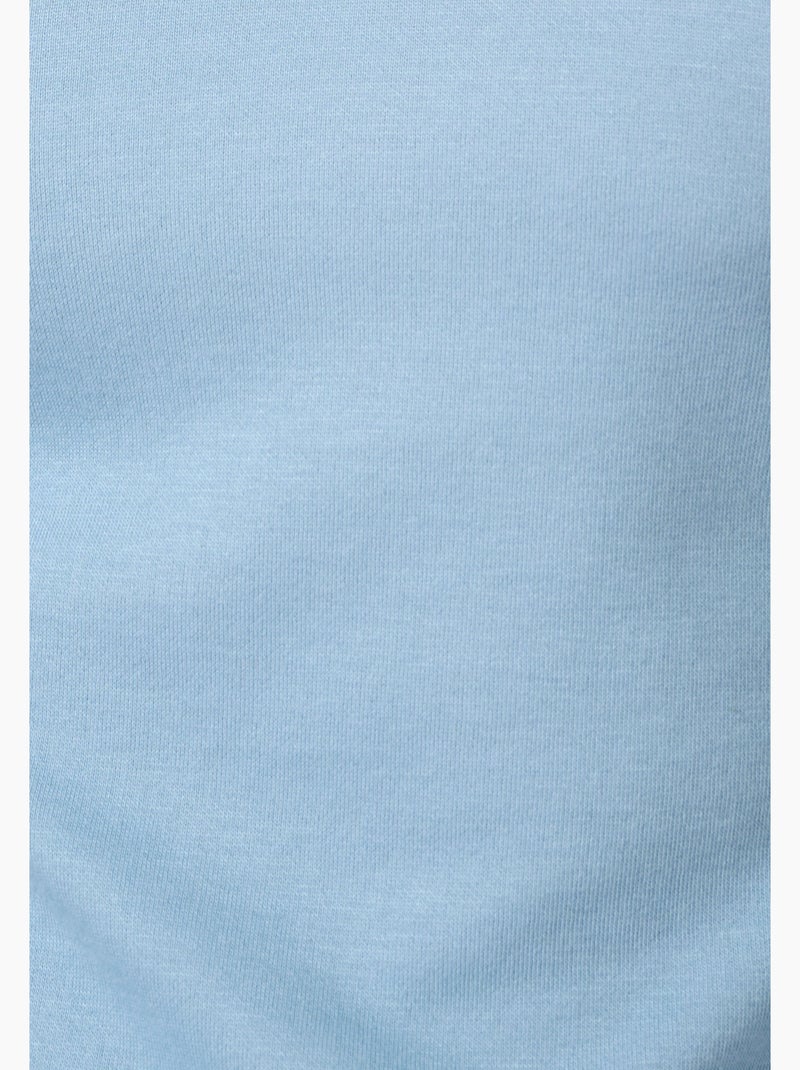 T-shirt double face col v thermolactyl thermique - damart Bleu gris - Kiabi
