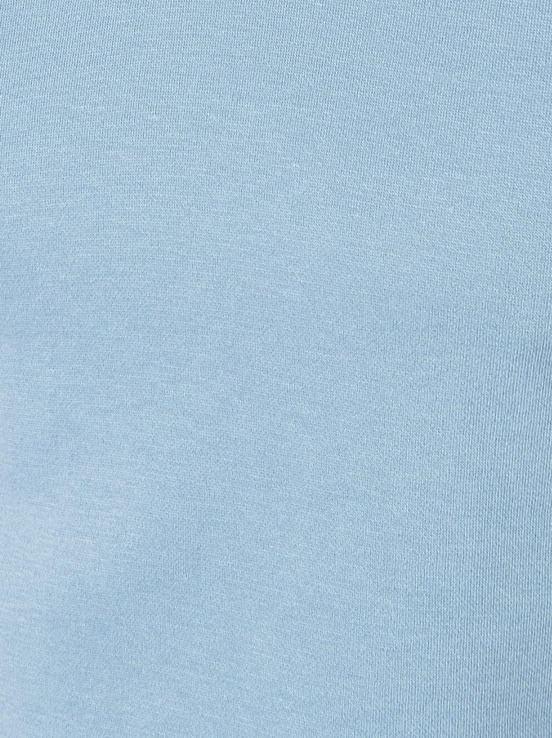 T-shirt double face col V Thermolactyl thermique - Damart Gris - Kiabi