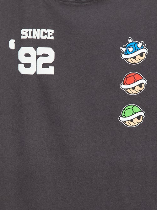 T-shirt doubles manches 'Mario en coton - Kiabi