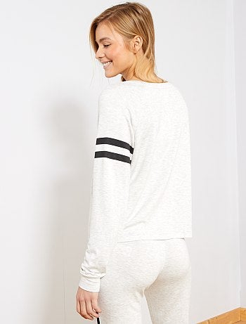 T-shirt doux imprimé - Kiabi