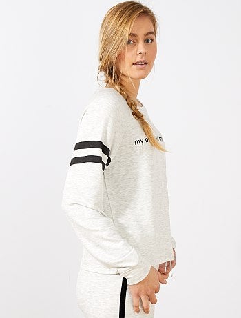 T-shirt doux imprimé - Kiabi