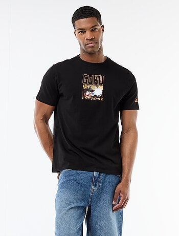 T-shirt 'Dragon Ball' 'Goku' à manches courtes