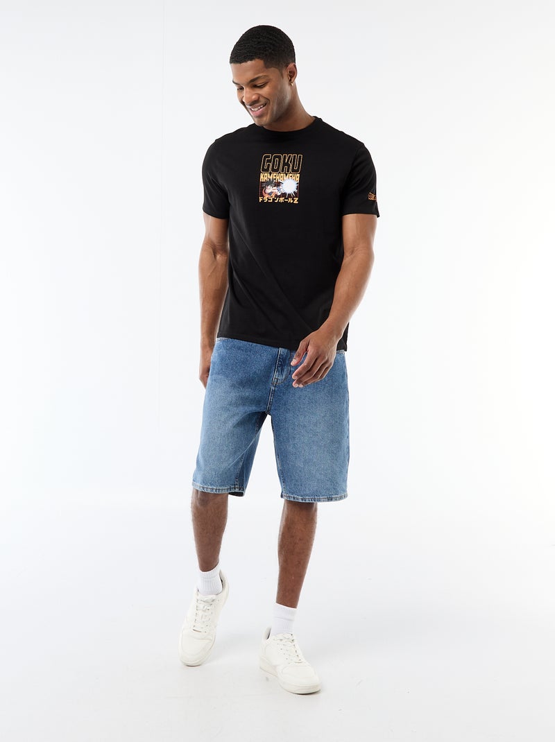 T-shirt 'Dragon Ball' 'Goku' à manches courtes Noir - Kiabi