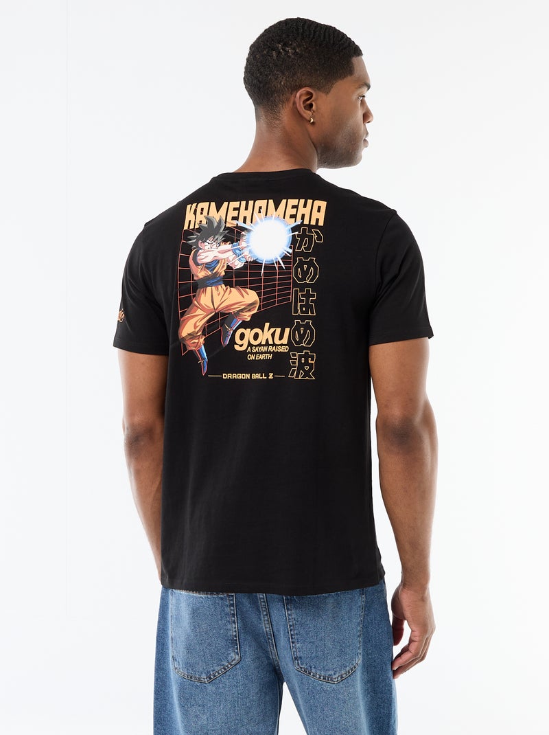 T-shirt 'Dragon Ball' 'Goku' à manches courtes Noir - Kiabi