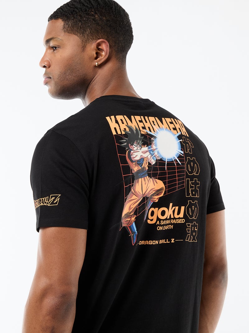 T-shirt 'Dragon Ball' 'Goku' à manches courtes Noir - Kiabi
