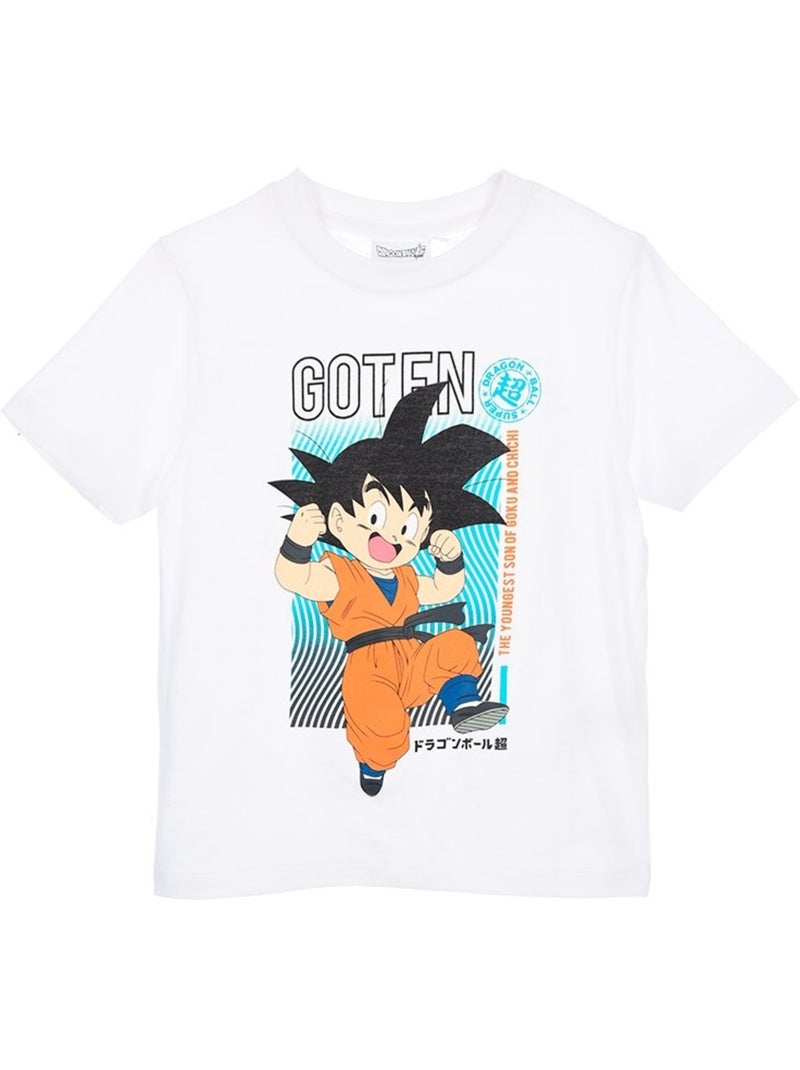 T-Shirt Dragon Ball| Licence Officielle Blanc - Kiabi