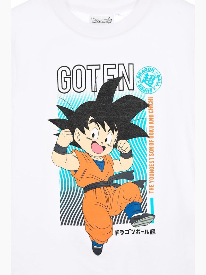 T-Shirt Dragon Ball| Licence Officielle Blanc - Kiabi