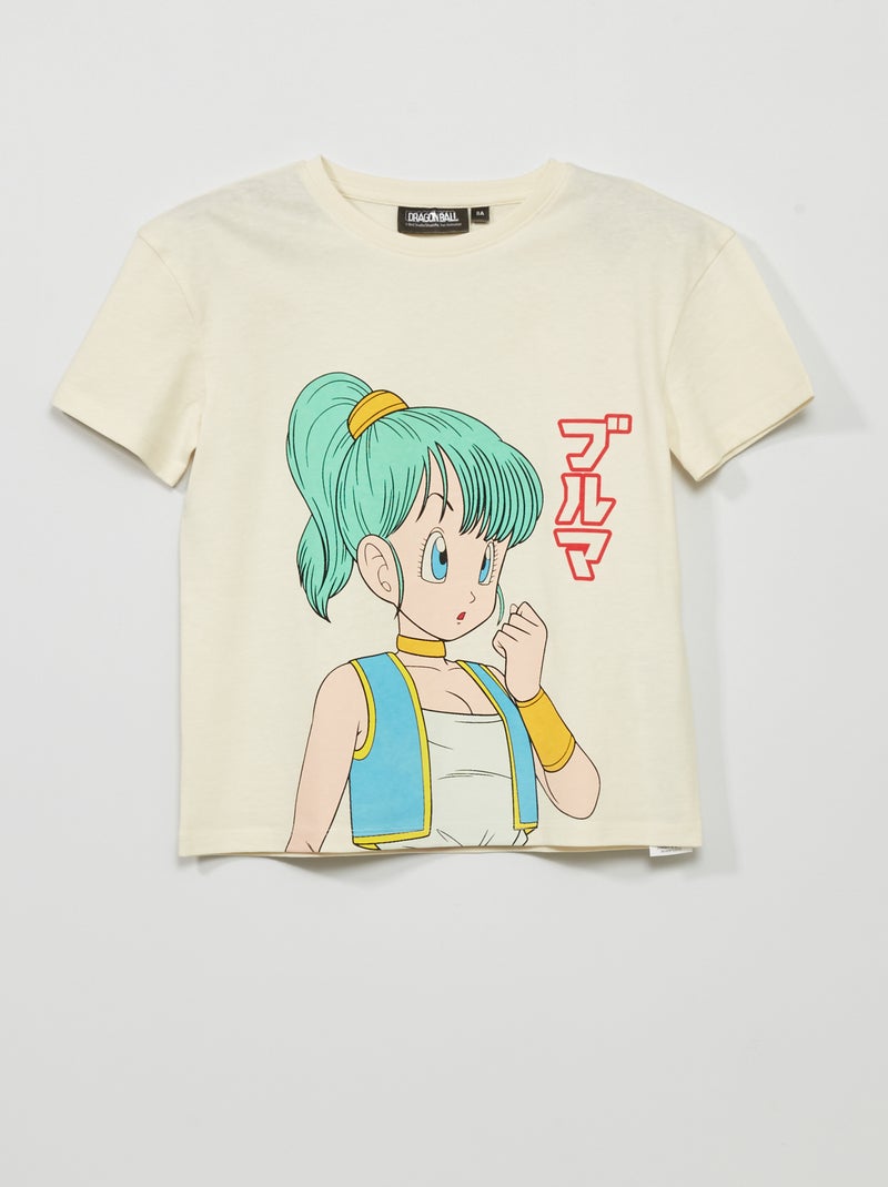T-shirt 'Dragon Ball' manches courtes Blanc - Kiabi