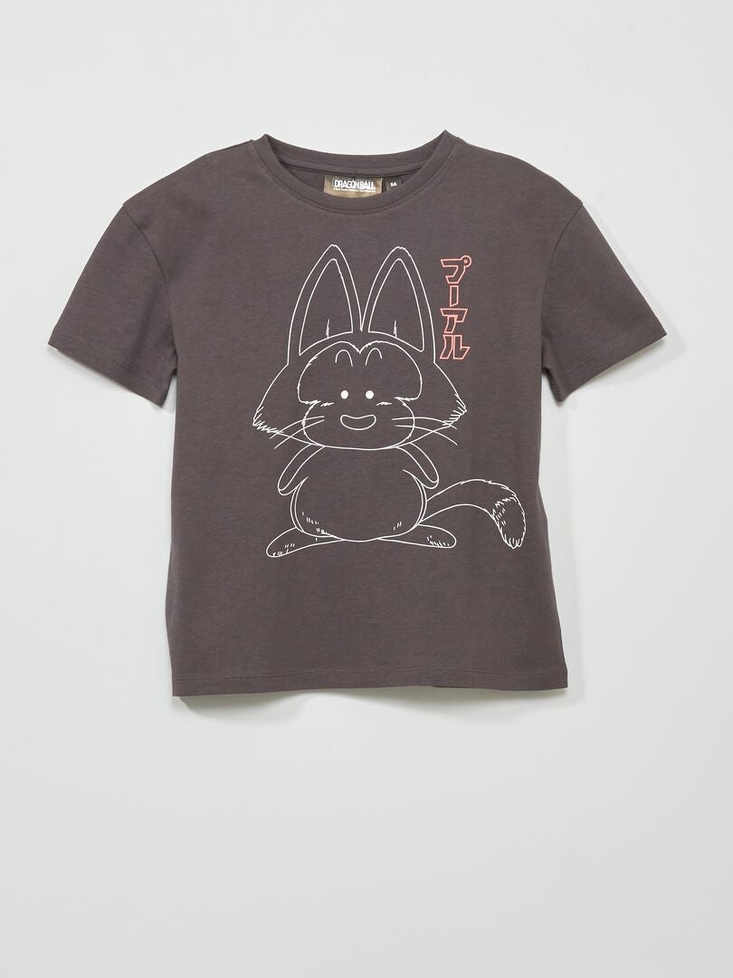 T-shirt 'Dragon Ball' manches courtes Gris - Kiabi