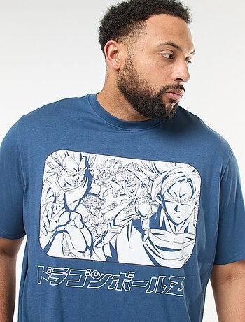 T-shirt 'Dragon Ball Z' à manches courtes imprimé recto verso