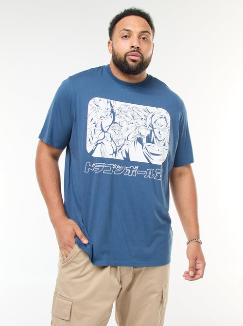 T-shirt 'Dragon Ball Z' à manches courtes imprimé recto verso - Kiabi