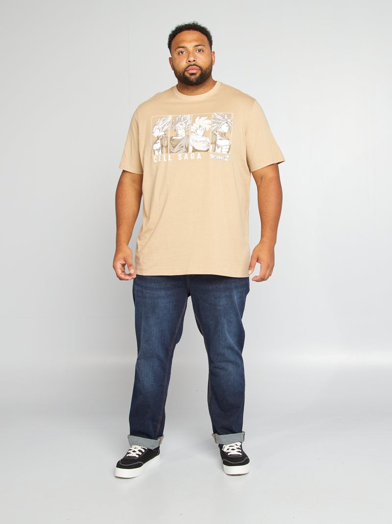 T-shirt 'Dragon Ball Z' Beige - Kiabi