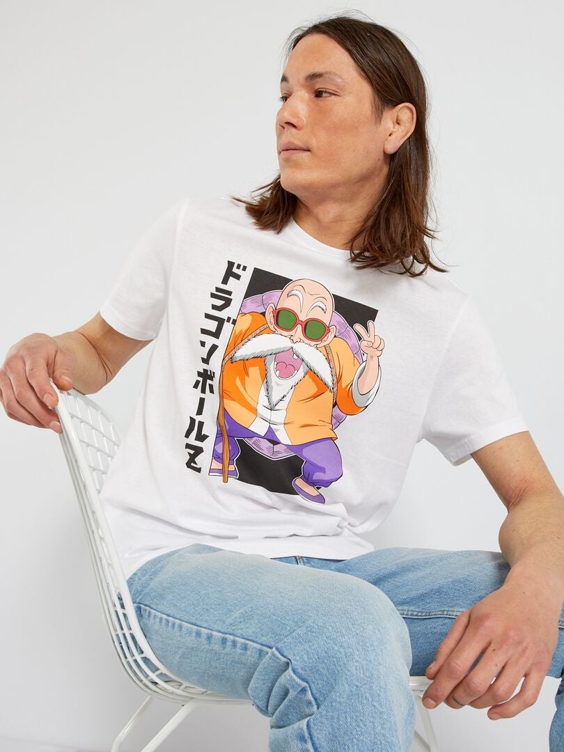 T-shirt 'Dragon Ball Z' blanc - Kiabi