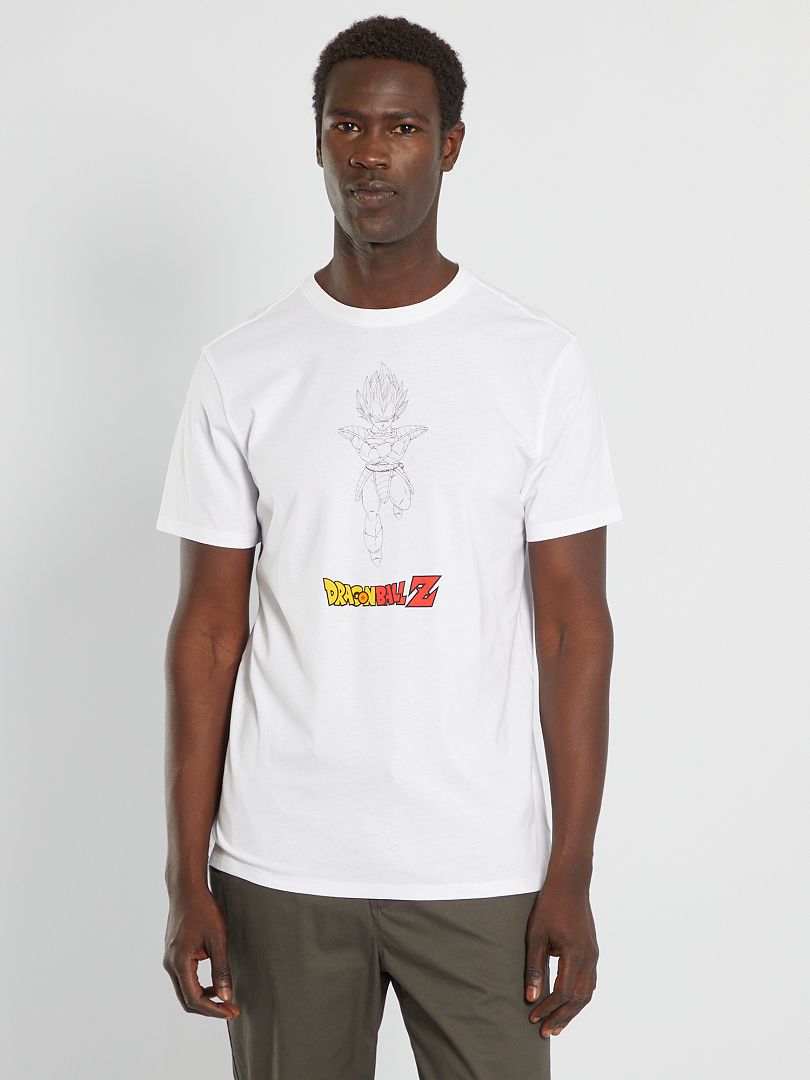T-shirt 'Dragon Ball Z' en jersey blanc - Kiabi