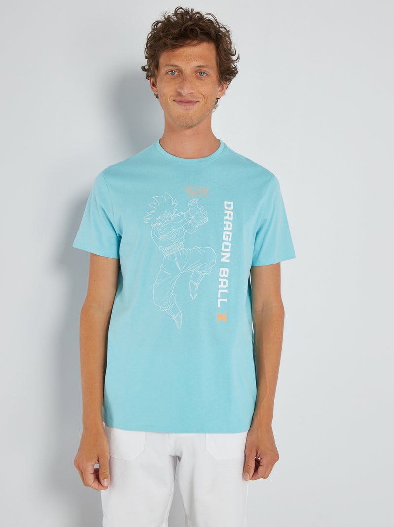 T-shirt 'Dragon Ball Z' en jersey Bleu - Kiabi