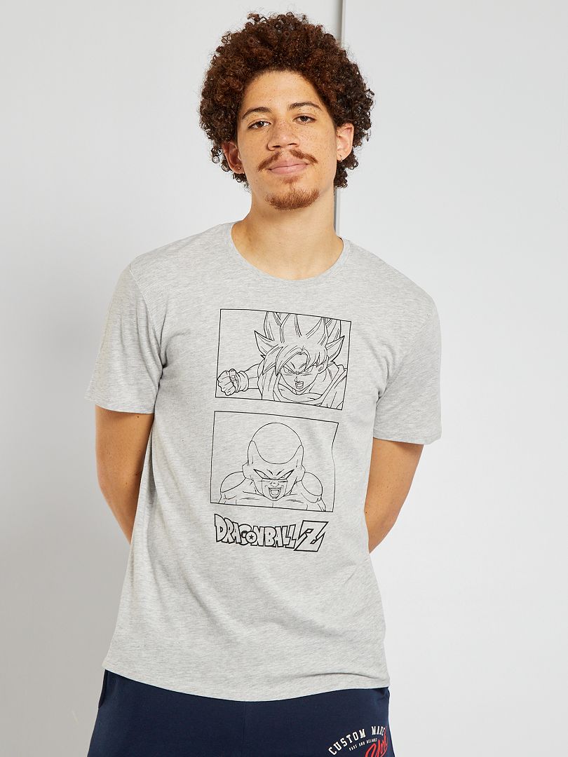 T-shirt 'Dragon Ball Z' GRIS - Kiabi