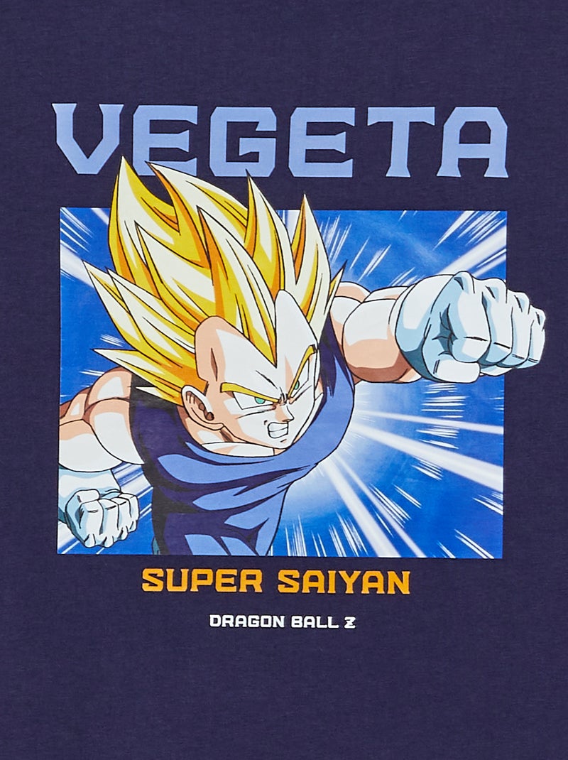 T-shirt 'Dragon Ball Z' manches longues Bleu - Kiabi
