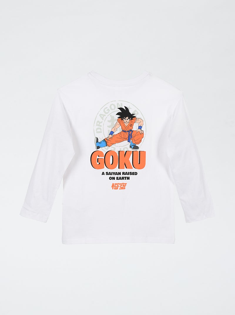 T-shirt 'Dragonball Z' Blanc - Kiabi