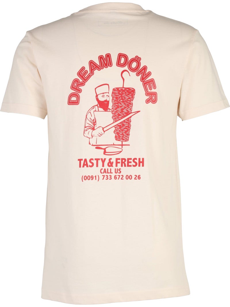T-shirt dream kabab - mister tee Beige - Kiabi