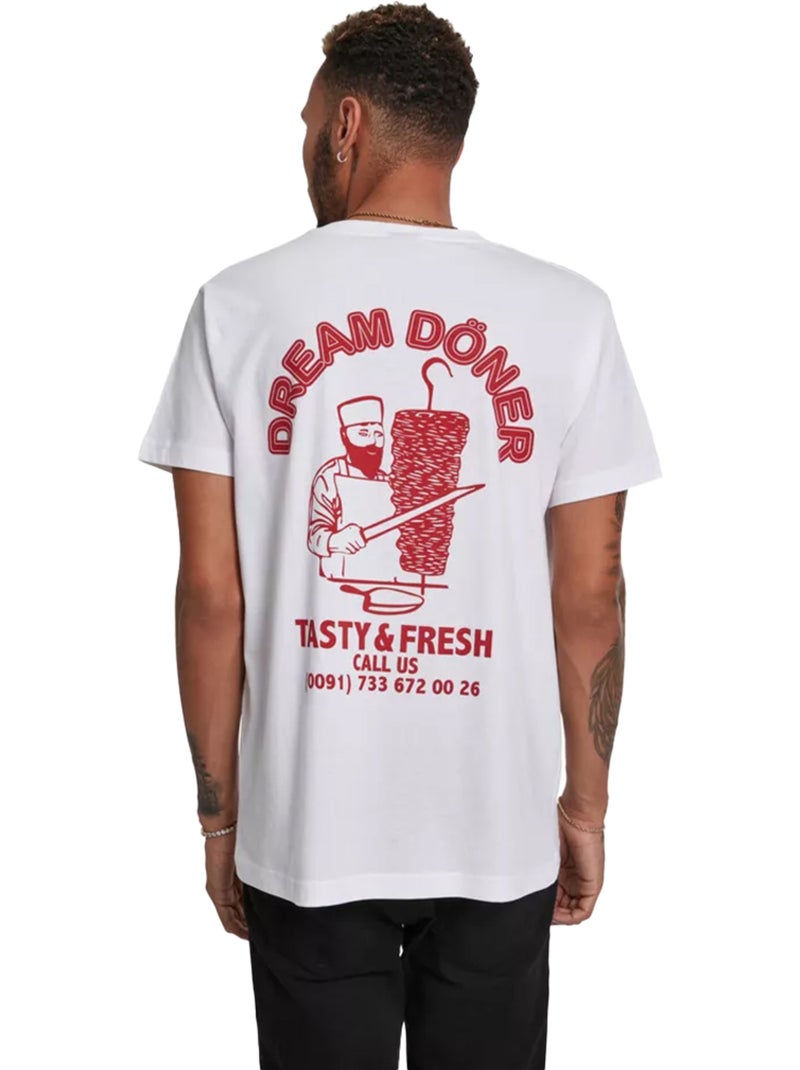 T-shirt dream kabab - mister tee Blanc - Kiabi