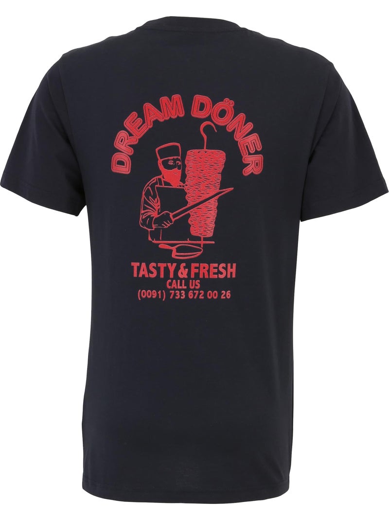 T-shirt dream kabab - mister tee Bleu marine - Kiabi