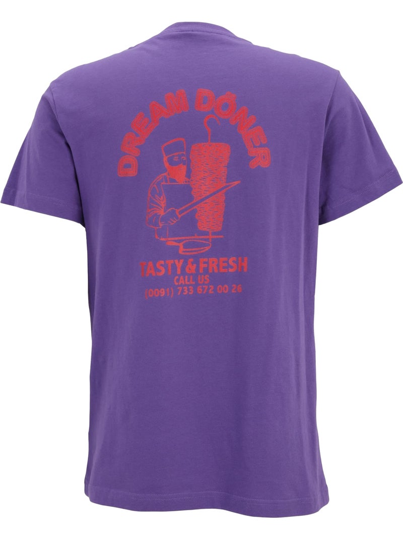 T-shirt dream kabab - mister tee Violet aubergine - Kiabi