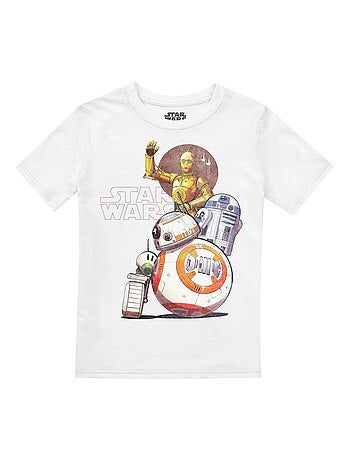 T-shirt droid squad - la guerre des étoiles