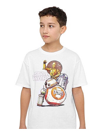 T-shirt droid squad - la guerre des étoiles