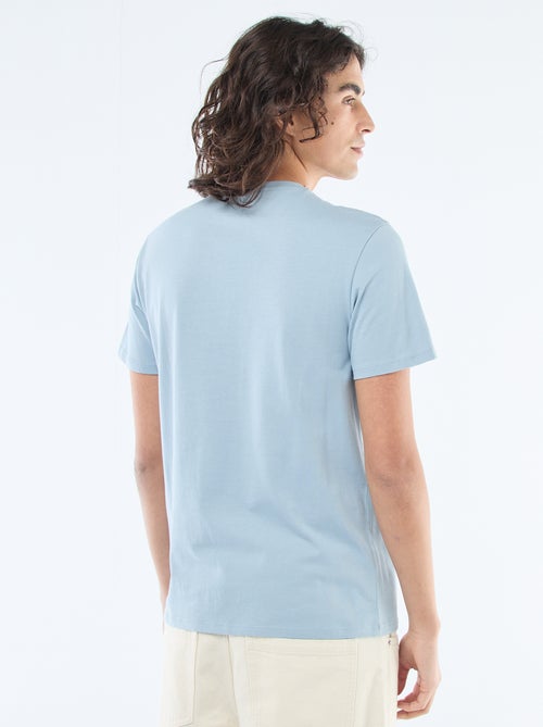 T-shirt droit en jersey uni - Kiabi T-shirt droit en jersey uni - Kiabi