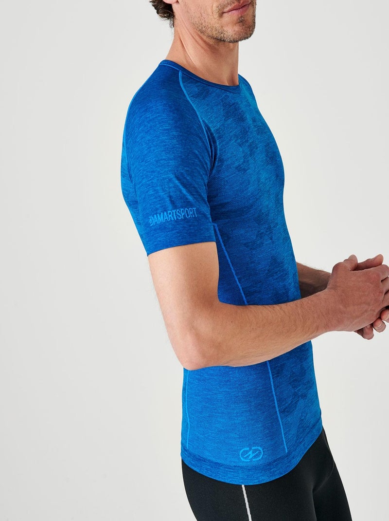 T-shirt Dynamic Climatyl homme - DamartSport Bleu - Kiabi