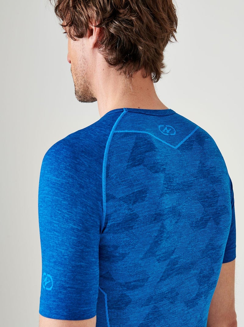 T-shirt Dynamic Climatyl homme - DamartSport Bleu - Kiabi