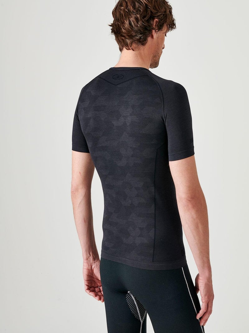 T-shirt Dynamic Climatyl homme - DamartSport Noir - Kiabi